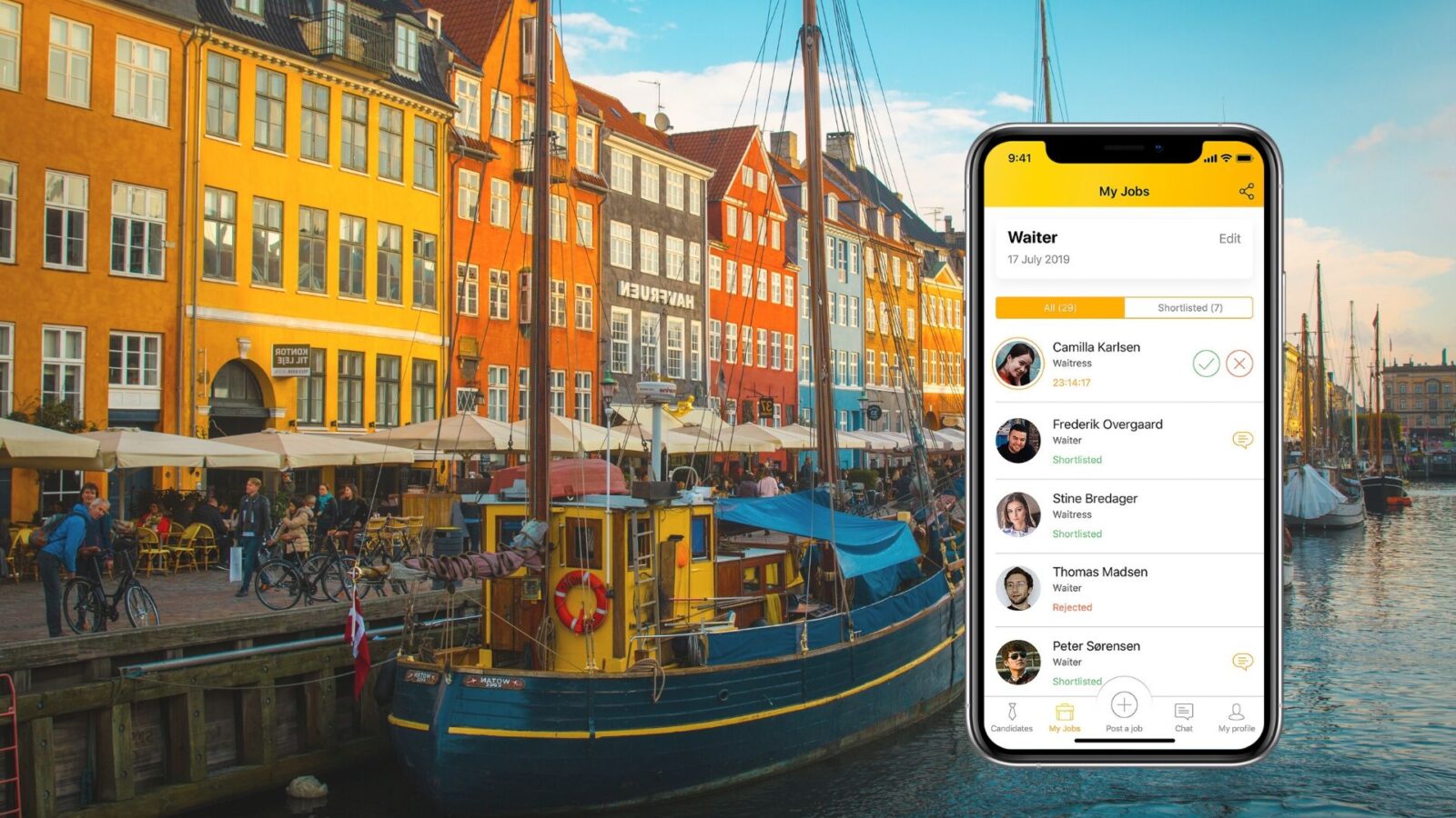 “Wauw! Det er virkelig hurtigt”. Hvordan en ny app ændrer rekrutteringsprocessen i Danmark
